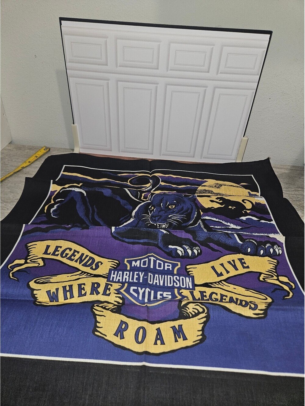 Vintahe Harley Davidson bandana